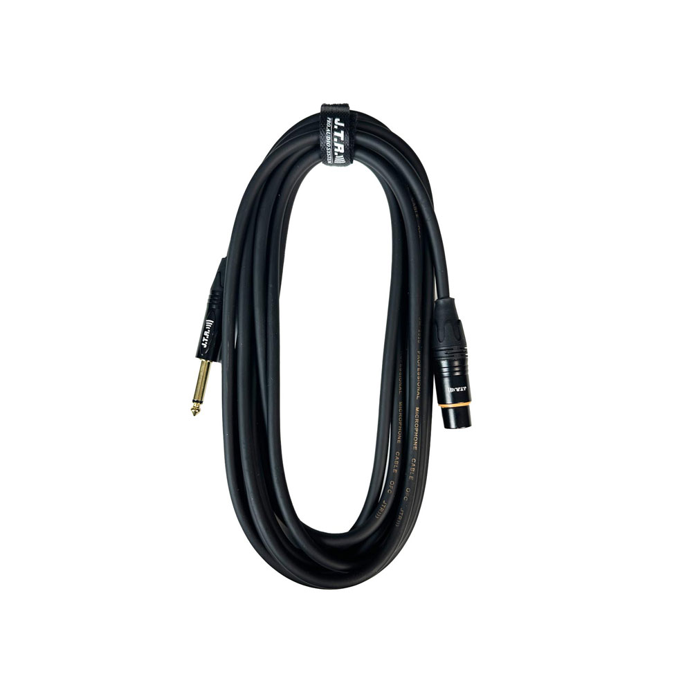 کابل 5 متری جی تی ار JTR XLR to TS 5M Microphone Cable